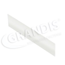 ЭКО-Лайт Глянец белый Разделитель - наклейка 25мм  (5,9м) - фото 22531