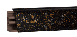 Плинтус Korner LB37 6113 Черная бронза глянец 4,2м - фото 25496