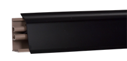 Плинтус Korner LB37 619 Черный глянец 3м - фото 26432