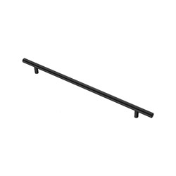 Ручка-рейлинг Ø10 мм, 352 мм, матовый черный - фото 46940