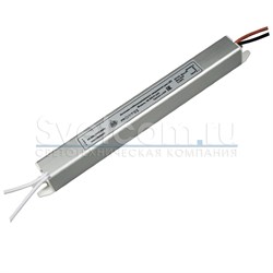 Источник питания стаб. напр. для LED , 12В, max 60Вт, IP20, вх 185-260В, с защ.от КЗ - фото 51285