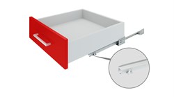 DB7774Zn/250 Направляющие  Boyard   250 мм скр. монтажа, неполн.выдвижения DB7774Zn/250 - фото 57742