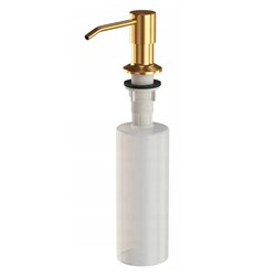 Дозатор для жидких моющих средств Hoffger 001 Gold (золото) HFG-001G mini - фото 60944