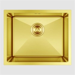 Мойка для кухни Hoffger подстольного монтажа  5444 Gold (Золото)) HFG-5444G - фото 60946