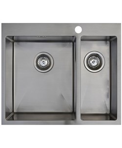 Мойка Seaman Eco Marino SMB-6151DRS.A малая чаша справа, одно отверстие SMB-6151DRS.A - фото 60969