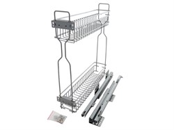 Бутылочница PEK 150мм (левая)+к-т напр.скрыт.монт. с синхронизатором и доводчиком 0610609 - фото 61473