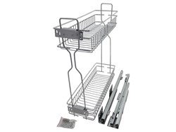 Бутылочница PEK 200мм (левая)+к-т напр.скрыт.монт. с доводчиком 0610611 - фото 61476