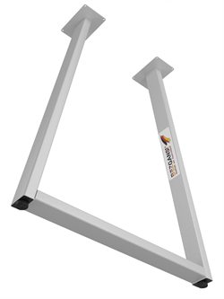 Подстолье прямоугольное 820мм, белый PS820W - фото 61607