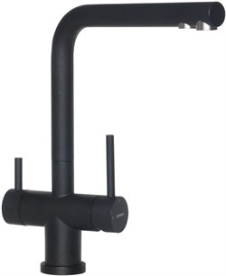 Смеситель  Longran  Sprint logic LM2192, Оникс/нержавейка LM2192 - 10 SS - фото 61624