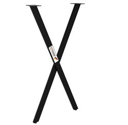 Подстолье Х-образное 1100мм , Чёрный PSX-1100B - фото 61642