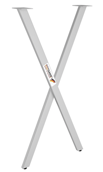 Подстолье Х-образное 1100мм , Белый PSX-1100W - фото 61652