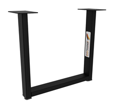 Подстолье прямоугольное 400мм, черный PS400B - фото 61677