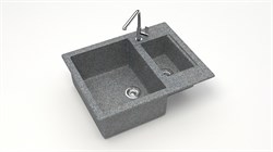 Мойка ККМ 19/Q8 темно-серый F019Q008 - фото 61926