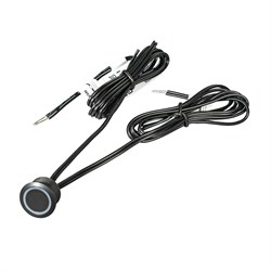 Сенсорный диммер встраиваемый DKs-3-12/24, 12В/60Вт, 24В/100Вт, IP20, D20*13мм, каб 1м черный 08.800.00.347 - фото 62031