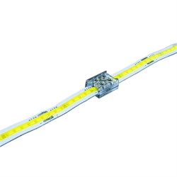 Коннектор соединительный с винтами для соед SMD или COB лент 8мм между собой, 12/24В, макс 6А 10.800.00.019 - фото 62921