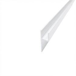 планка  h 4мм БЕЛЫЙ 3м h4/Б - фото 63118