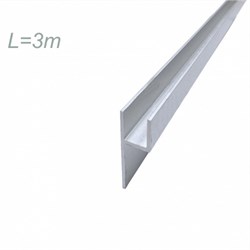 планка  h 4мм серебро мат. 3м h4 - фото 63121