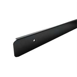 Планка H26 R5 торцевая универсальная черная матовая L-0,6 96257 - фото 63132