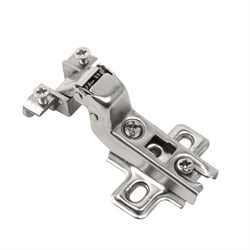 Петля для алюминиевого фасада slide-on вкладная, никель M130-Inst M130-Inst - фото 63353