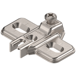 Планка ответная Modul BLUM с продольным пазом, крестообразная, 0мм 193L6100 - фото 63370