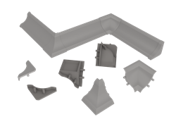 Комплект фурнитуры LB15 13 Серый 00005398 - фото 63432