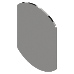 Магнитная пластина TIP-ON BLUM для двери, никель 955.1008 - фото 63441