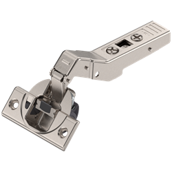 Петля Clip top Blumotion угловая на 95° под саморез с пружиной, угол корпуса 45°, полунаклад 79B9658 - фото 63458