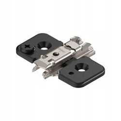 Планка ответная BLUM крестообразная с эксцентриком 0мм, оникс 173H7100 ons - фото 63460