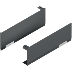 Комплект заглушек AVENTOS HF top/HL top правая+левая, тёмно-серый 22.8000 тёмно-серый - фото 63485