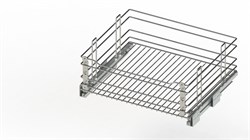 Корзина выкатная ГТВ база 450 мм. с направляющими с доводчиком (хром) 15.32.01.1.1.1 - фото 63920