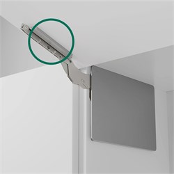 Крепление к фасаду правое и левое ФриСлим, СЕРЫЙ 2724437035 - фото 64052