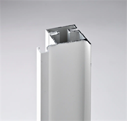 L-образный Белый Вертикальный боковой профиль под 18мм Premium line Gola Rehau 3м 12999321022 - фото 64336