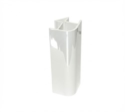 Угол универ.д/цок. БЕЛЫЙ ГЛЯНЕЦ 90гр/146мм/20 00000009316 - фото 64469