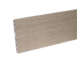 Цоколь ПВХ Дуб беленный  Н=150 мм 4000*146 00008120797 - фото 64527