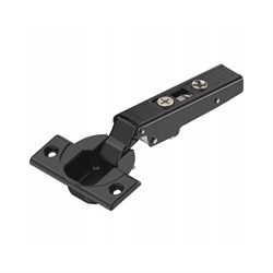 Петля Clip top BLUM на 110° под саморез без пружины, накладная, оникс 70T3550.TL ons - фото 64580