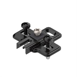 Планка ответная под петлю BLUM для холодильников, крестообр. с распорными пробками, никель 194K6100E ons - фото 64583