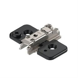 Планка ответная BLUM с эксцентриком, крестообразная, 3мм, оникс 173H7130 ons - фото 64588