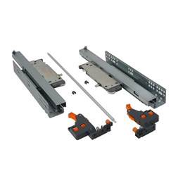 Система направляющих скрытого монтажа PUSH+SOFT, 350 мм, PS2 NS-PS2-350 - фото 64650