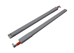 Релинг продольный для ящика Tandembox, длина 500мм, серый,(2 шт) ZRG.437RSIC GR