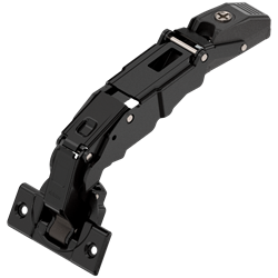 Петля Clip top BLUM на 155° под саморез без пружины, накладная, оникс 70T7550.TL ons - фото 64880