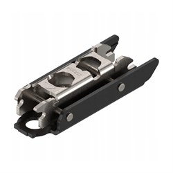 Планка ответная BLUM прямая с эксцентриком, 3мм, оникс 175H3130 ons - фото 64883