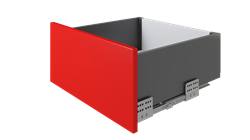 Направляющие SB40 СТАРТ,бок 167мм прямая PUSH+SOFT SB40GRPH.1/450 - фото 65088