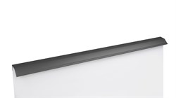 RT112BL.1/448/500, Ручка мебельная торцевая AL RT112BL.1/448/500