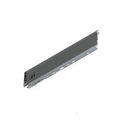 Царга MERIVOBOX высота М (91мм), L=500мм, левая, темно-серый 470M5002S Z LI V20OG-M - фото 65318