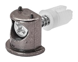 Jinio J9-8 Полкодержатель с круглым основанием черный никель 9000881B - фото 65668