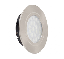 Светильник LED встраиваемый Polo матовый никель 220V, 4Вт, 3000К, кабель 0,2м 04.112.02.305