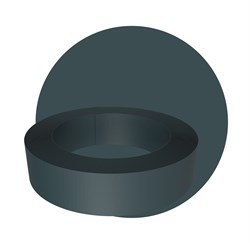 M.204.S01 Кромка ABS Синий пыльный 19*0,4 EXTRAVERT KNABSM.204.S01 19*0.4