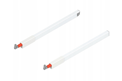 Релинг продольный для ящика Tandembox, длина 270мм, белый (2шт) ZRG.207RSIC W