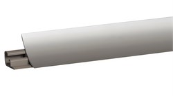 Плинтус алюминиевый LB231 Лира А001 Алюминий 3м 00005925
