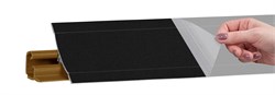 Плинтус Korner LB231 12 Черный Эконом  3м 00008119556_2